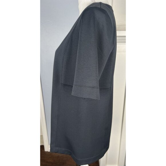 J. JIll Pure Jill Double Knit Seamed Tunic, Greystone, Women's Size Small - Picture 2 of 10